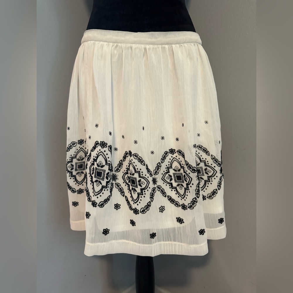 A Line Boho Skirt Size 9